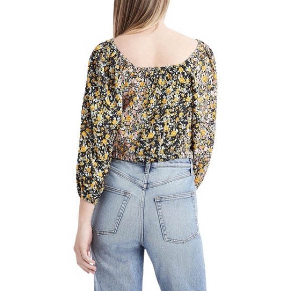 NWT BCBGeneration Floral Blouse - Picture 4 of 16